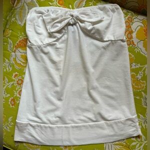 Victoria’s Secret Moda International White Tube Top Size Small